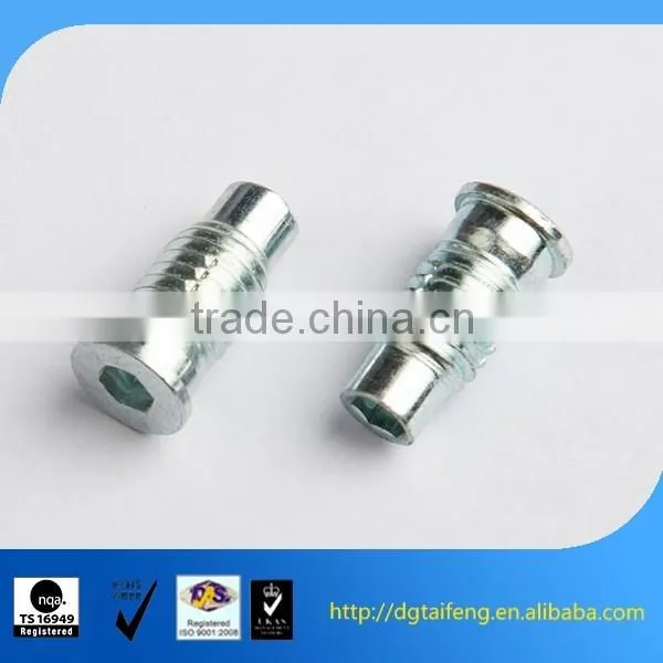 Hex socket head Galvanized tubular rivet with washer