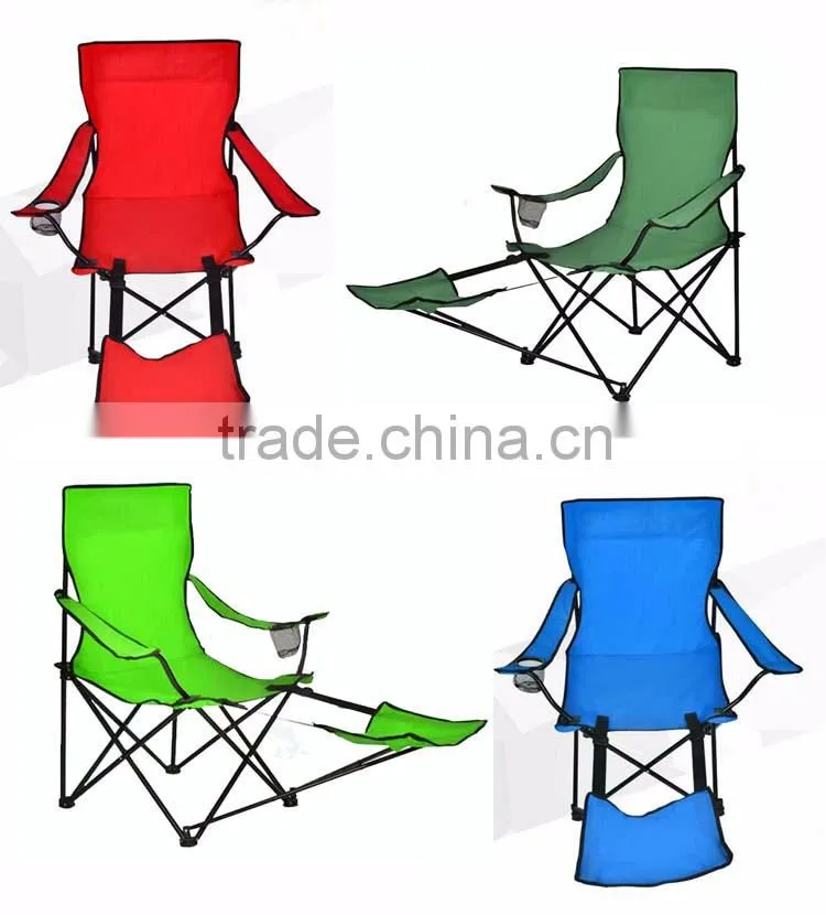 Outdoor Beach Folding Chair Treadle Armrest Outdoor Aluminium Folding Beach Chair