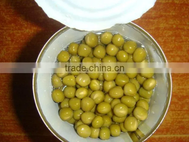 canned green peas