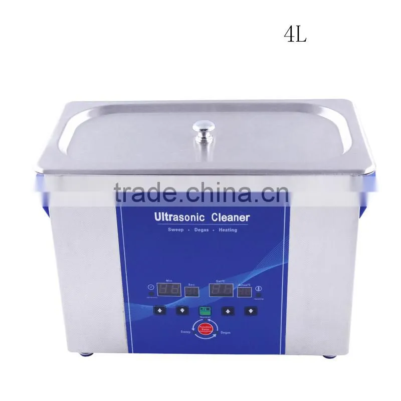 eumax digital Ultrasonic Cleaner SDQ040 with heating and sweep ultrasound cleaning machine