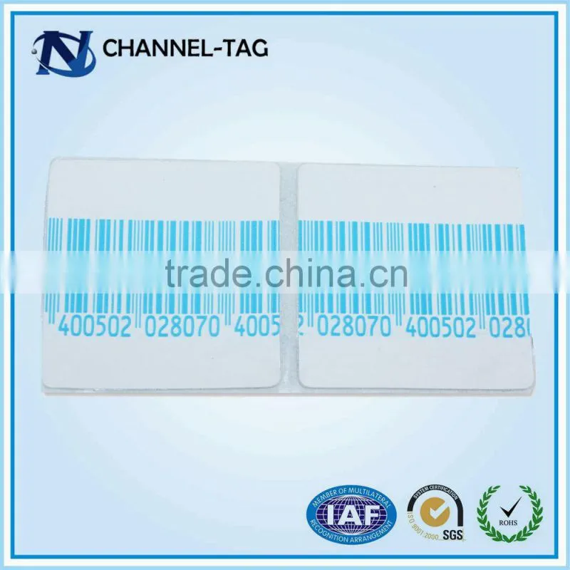 Channel-tag EAS label, eas soft label, rf soft label tag