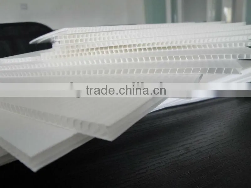 100% virgin material PP Hollow Board