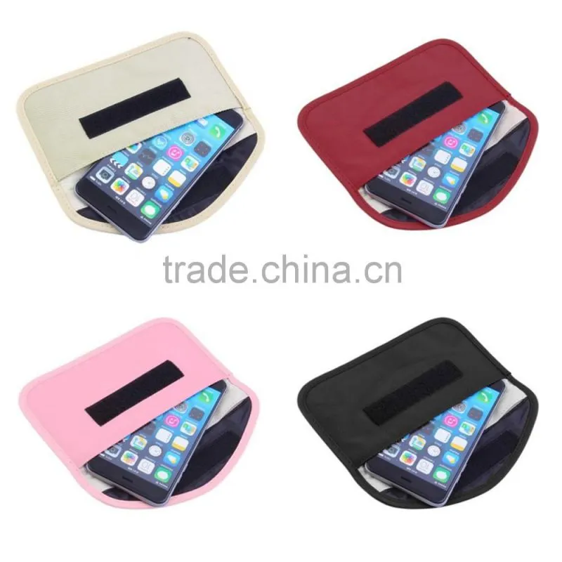 Mobile Phone RF Signal Blocker/Jammer Anti-Radiation Shield Case Bag Pouch