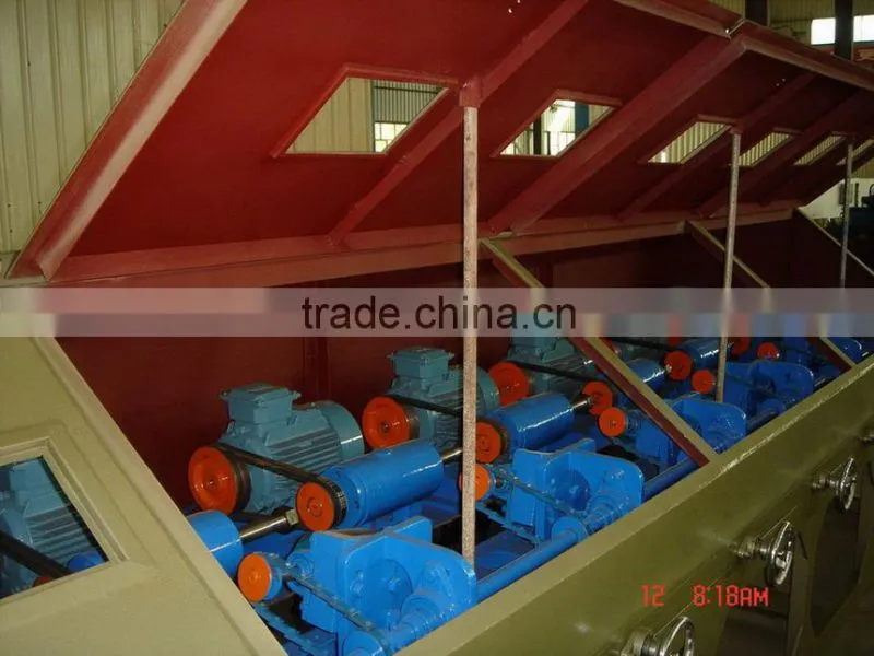 High efficiency pipe polishing machine