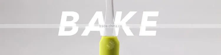 Hot Sales Matted Stainless Steel Handle Silicone Pastry Brush