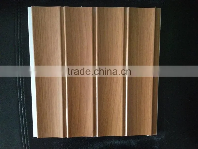 Haining OUMEIJIA latest pvc wall panel popular in Pakistan four grooves
