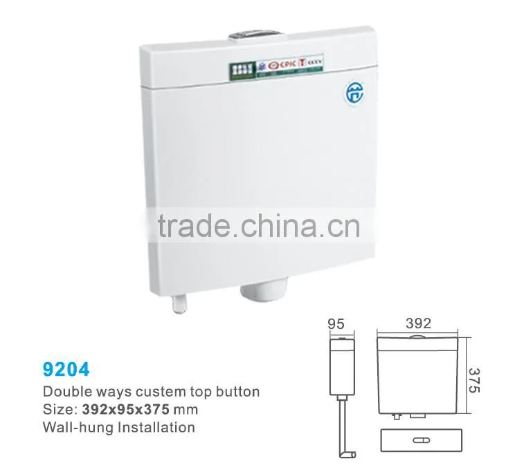 Bathroom Sanitary Ware Cheap Ceramic Squat Pan Water Tank
