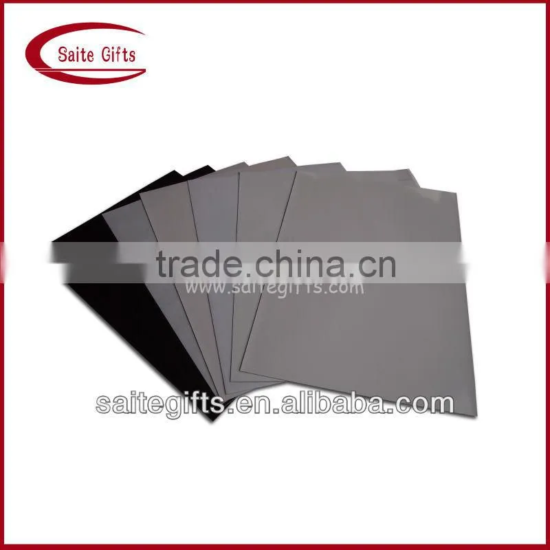 Isotropic flexible self adhesive magnet
