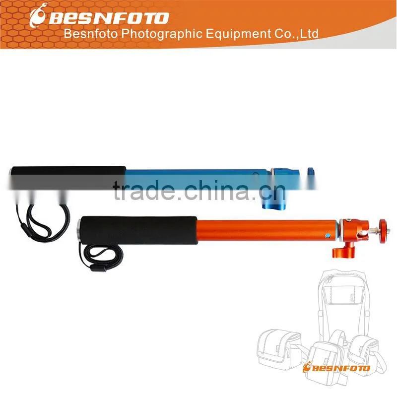 Telescope Aluminium Monopod For Selfile, colorful monopod for camera and smart phone
