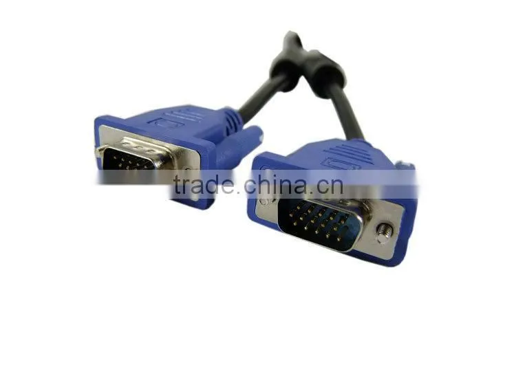 1.5M 15 pin male to male VGA cable