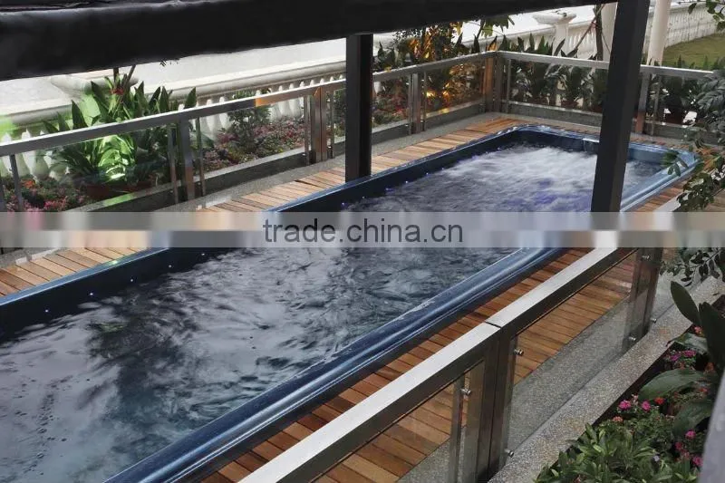 big swimming pool (swim spa)