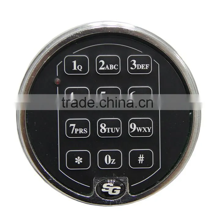wholesale alibaba UL listed Keyless Entry Electronic Keypad Lock SG6123/6124 for safe box/ vault/ bank
