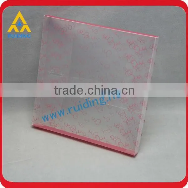full color plastic custom cosmetic packaging