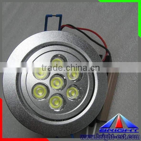 100-240V led ceiling light,7w squre led ceiling light