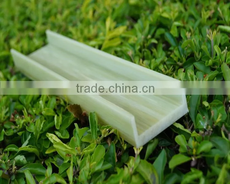 Constructing fiberglass components, Fiberglass pultruded process high strength profiles