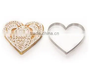 100% food grade different shapes stainless steel cookie cutter