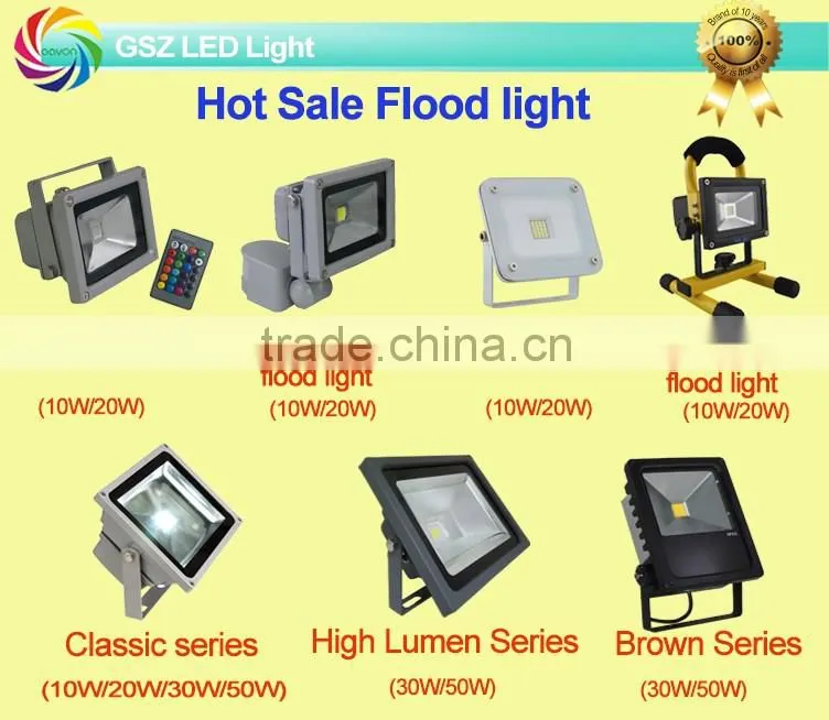 IP65 30W hIgh power security led flood light with CE ROHS