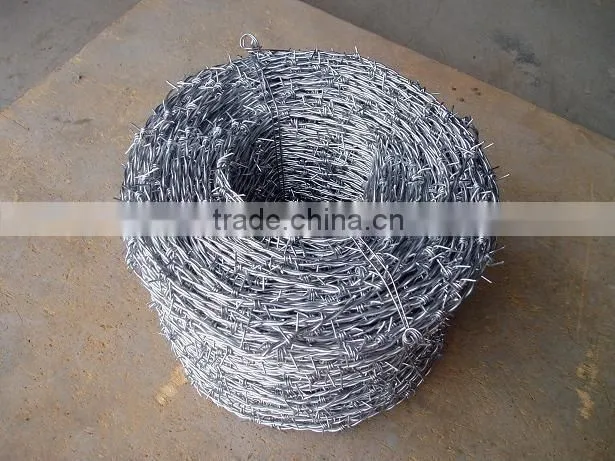 Guangzhou manufacture barbed wire roll price fence