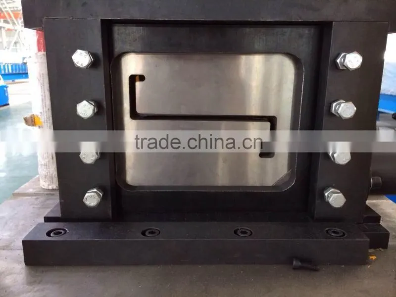 Automatic quick-change C purlin roll forming machine with PLC control system