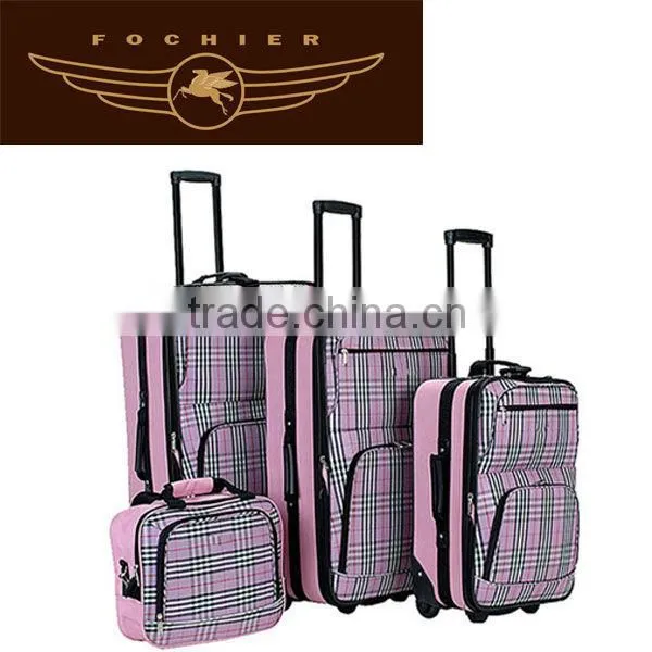 sky travle luggage canvas suitcases for students