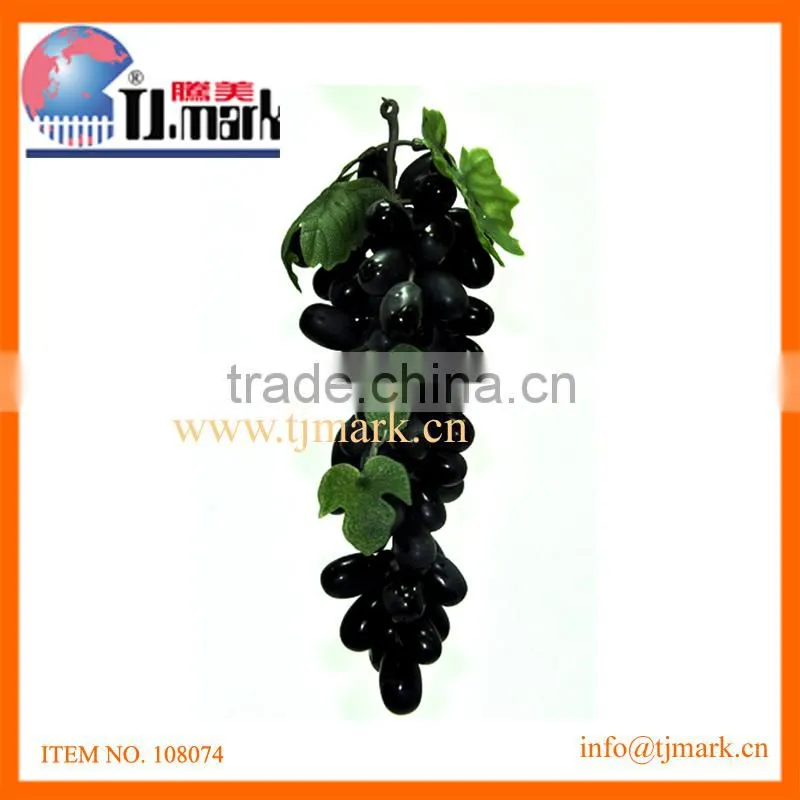 65PCS PVC PURPLE GRAPE BUNCH CRAFT