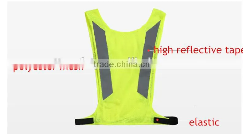 EN471 high visibility fluorescent jackets cycling for riding motorcycle safety