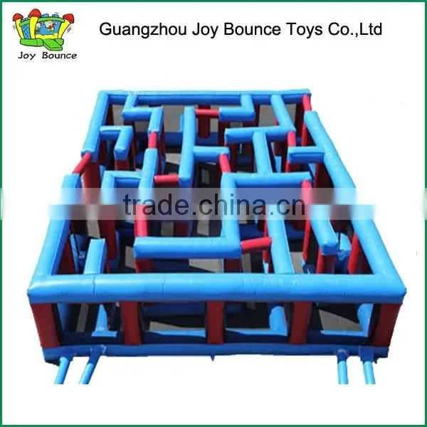 inflatable playground maze game