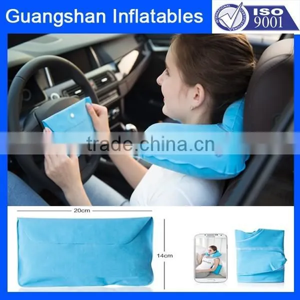 Popular Blow up Headrest Office Inflatable Cushion Pillow