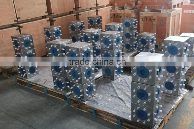 API 6A Forged Square Studded Tees and Crosses for Wellhead Parts