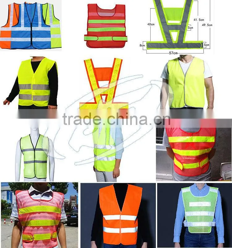 Super reflective vest v-shape reflective clothing reflective overalls
