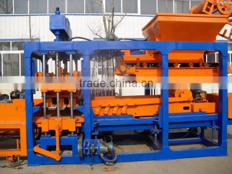 Full Automatic Hydraulic QT6-15 Fly Ash Brick Block Making Machine