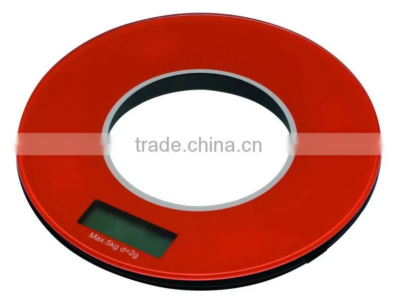Kitchen Scale with Tempered Glass Platform MAX 5KG