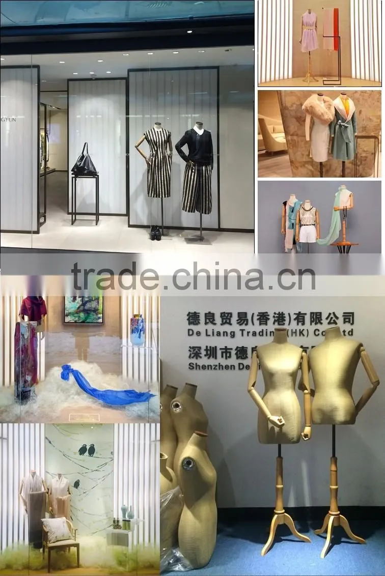 Half body head tailoring male mannequins for sale