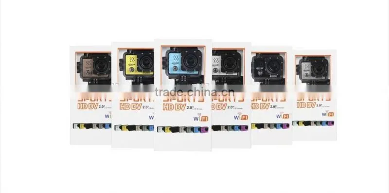 FHD1080P WIFI action camera 2.0inch display 20Megapixel action camera