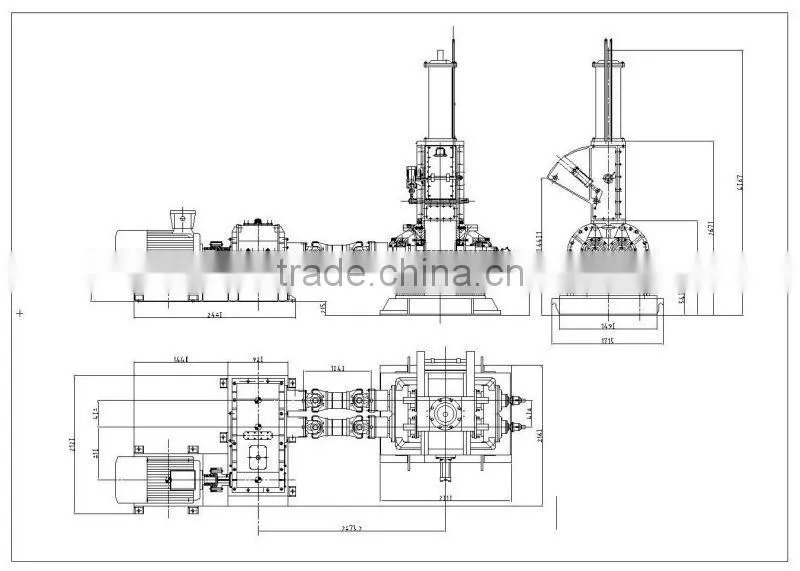 Plastic Banbury Internal Mixer With CE Certification