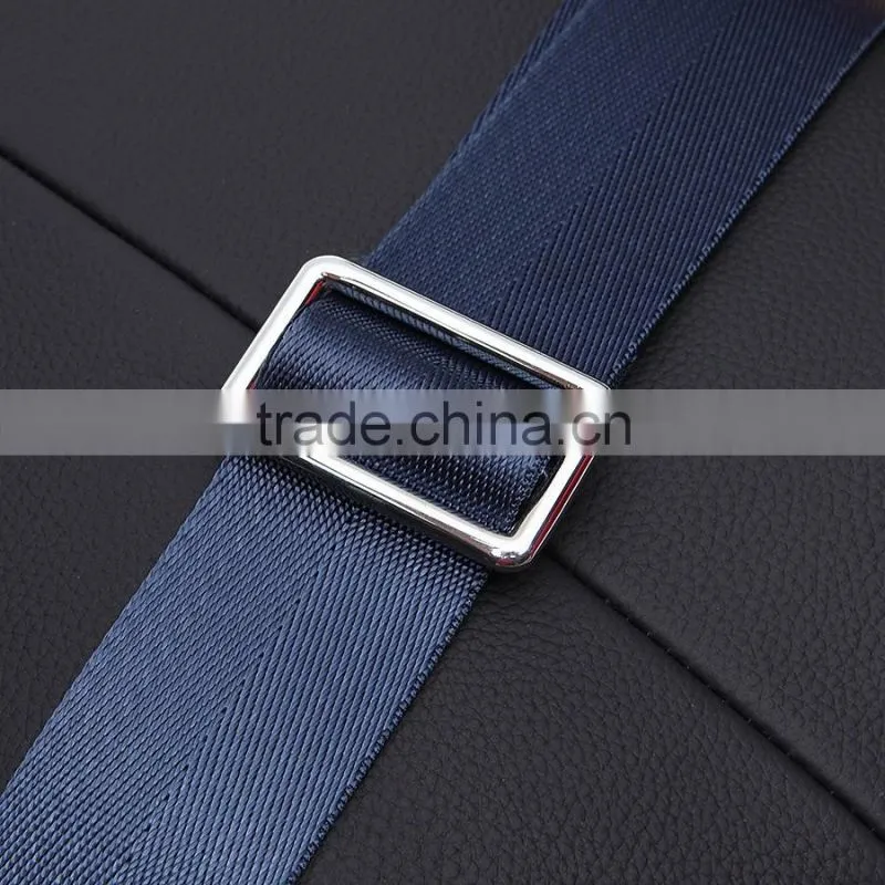 New fashion custom simple laptop genuine leather men briefcase at low price