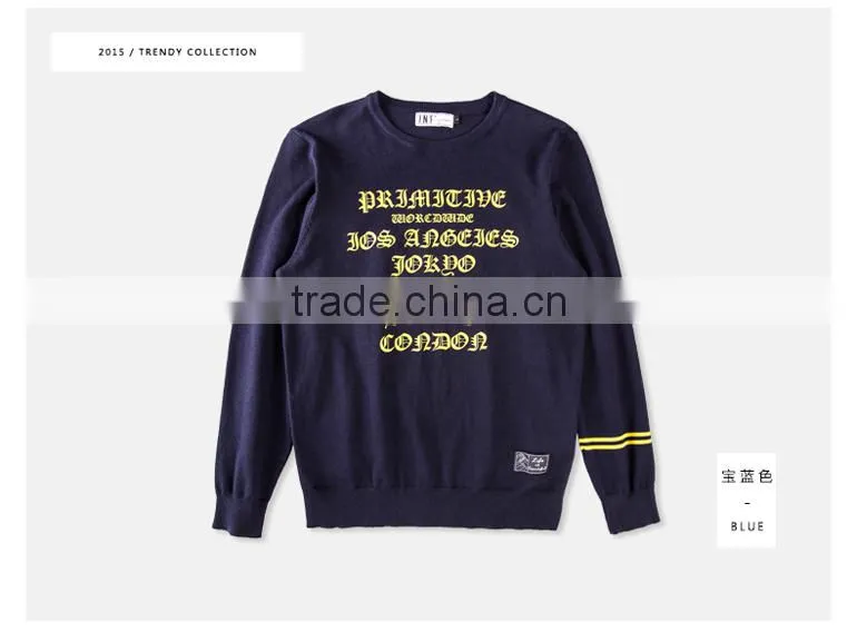 Chrismas Promotion Men Letter Sweaters