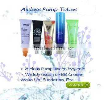 Cosmetics Plastic Container , 80ml 100ml 120ml Cosmetic Packaging Tube for Cleansing Milk