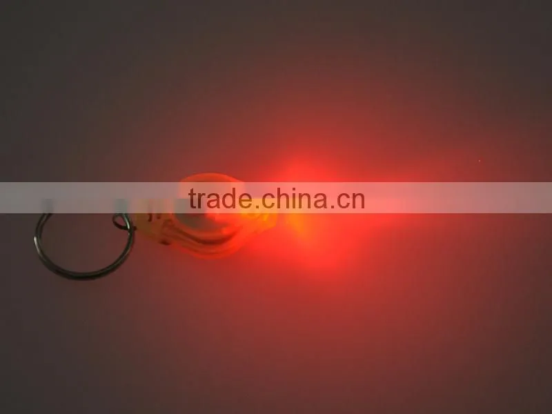 Wholesale 3000mcd Red Light LED Keychain Custom LED Key Chain Manufacturer