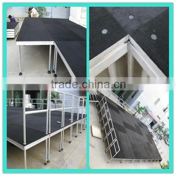 load heavy mini portable stage lighting led for big activity