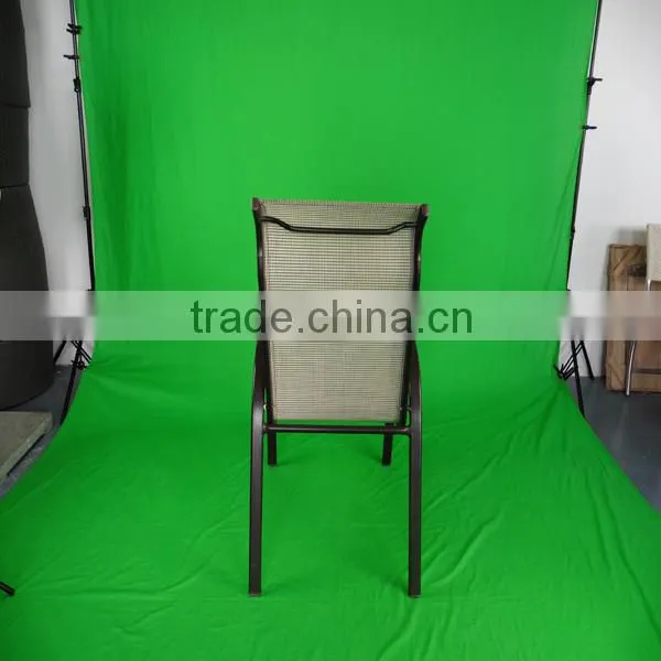 Long glass table and 6 chairs pool patio bar furniture set YC088 YT37