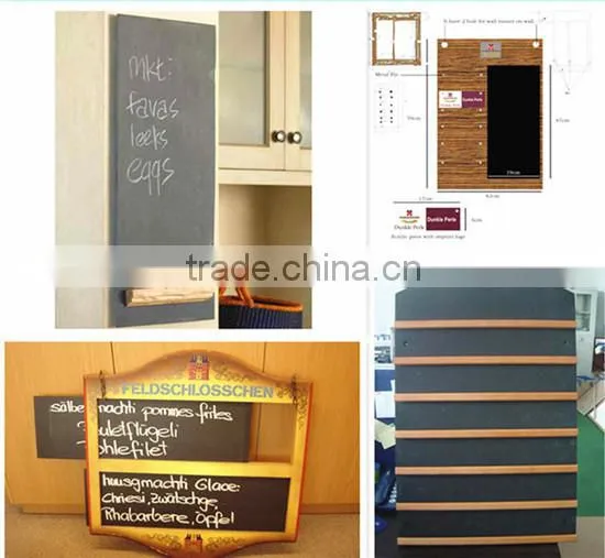 Eco-friendly different shapes of slate writing board