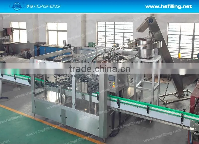 Carbonated Drink Glass Bottle Filling Machine(beer/alcohol)