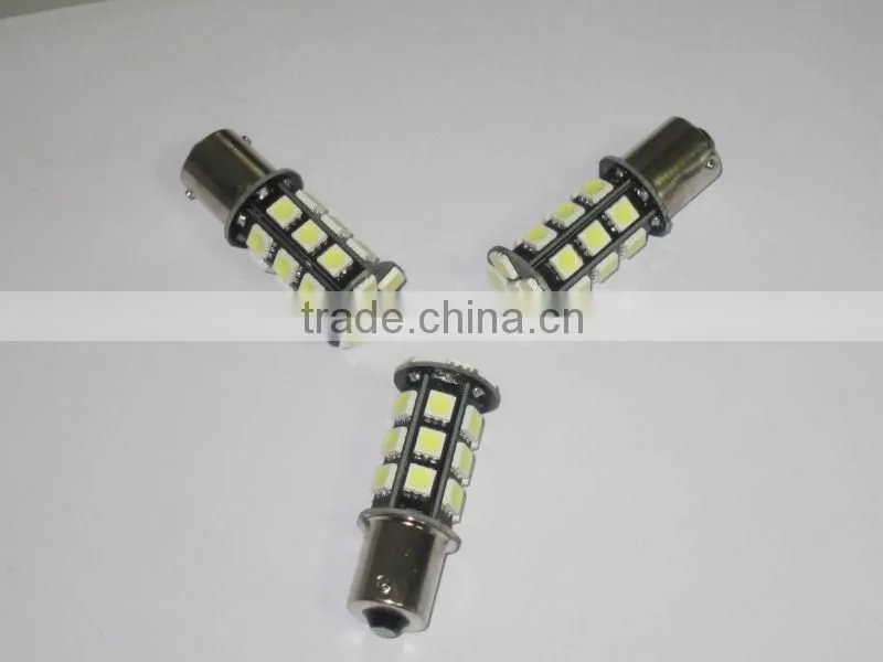 Hot sale 30pcs lot car led lamp 1156 base 5050 smd turn signal reverse light