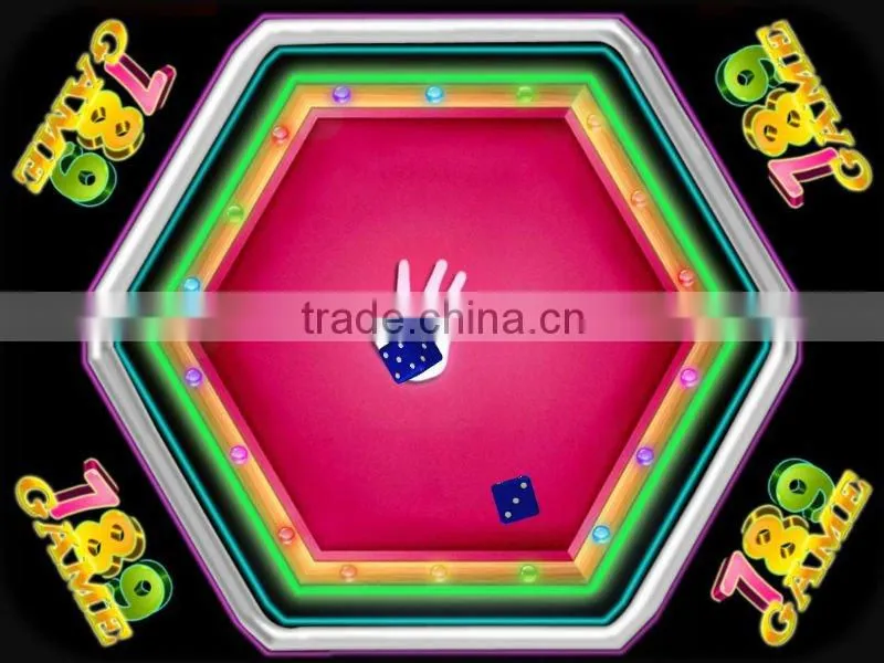 Easy to use luminous bar counter with interactive experience