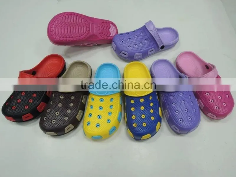 2016 casual EVA clogs, double colors clogs for adult size, sport clogs shoes
