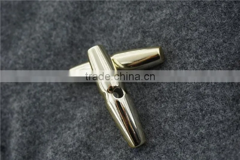 FASHION PLATING SIGLE HOLE BAR BUTTON FOR CLOTHING