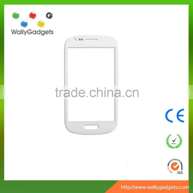 Replacement white 4.0 inch Screen outer Glass lens for Sam/sung galaxy S3 mini replacement
