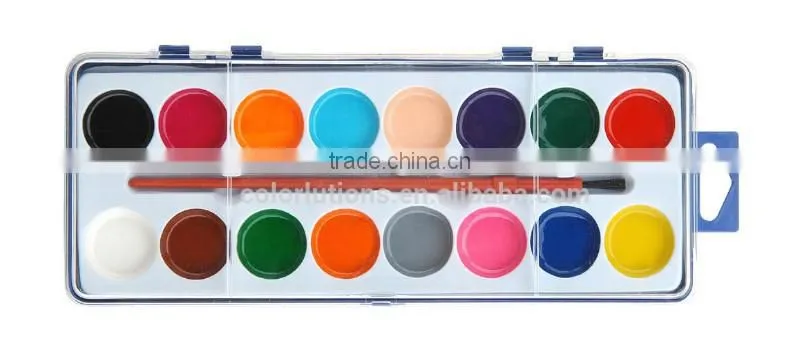 semi dry watercolor paint set