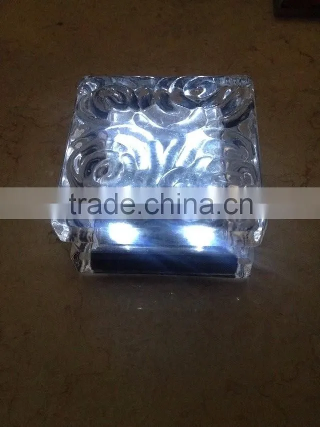 outdoor home garden led paver light / solar led dance floor light